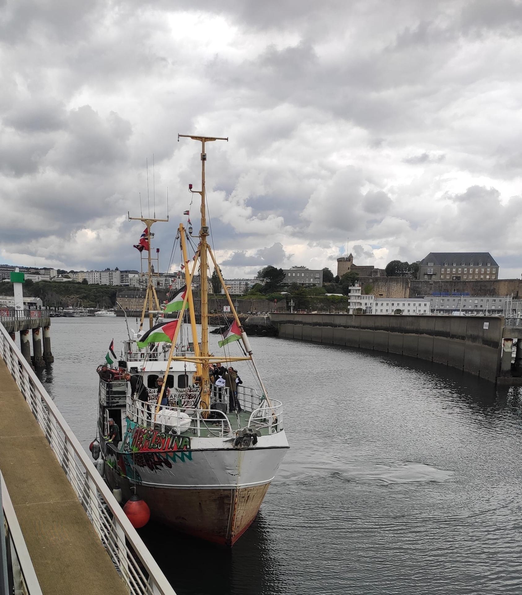 A quai