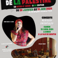 Affiche concerts quintin 13 04 2024 le printemps de la palestine 2024