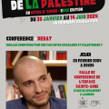 Affiche conference lannion 29 02 2024 le printemps de la palestine 2024