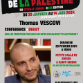 Affiche conference saint brieuc 25 02 2024 le printemps de la palestine 2024 2