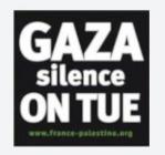 Badge gaza silence on tue