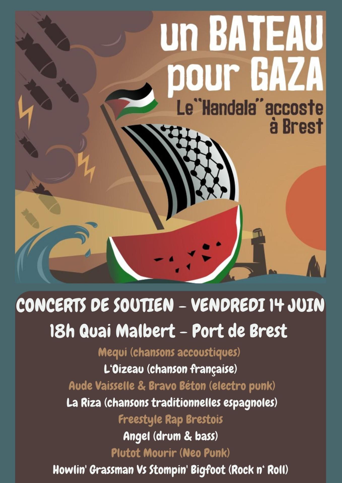 Concerts de soutien vendredi 15 juin 1 1 1