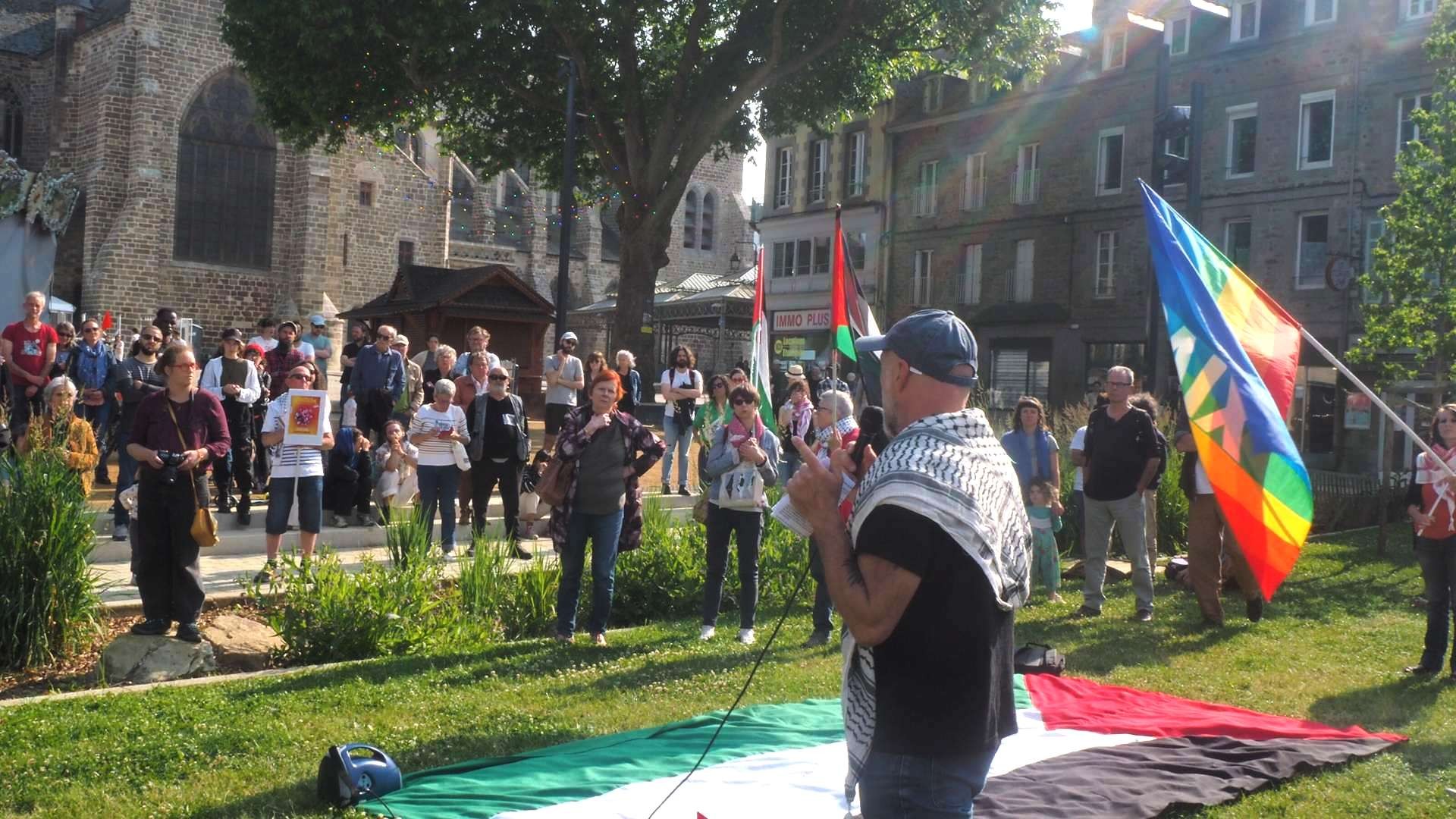 Martial Coquio AFPS et Collectif paix Palestine 