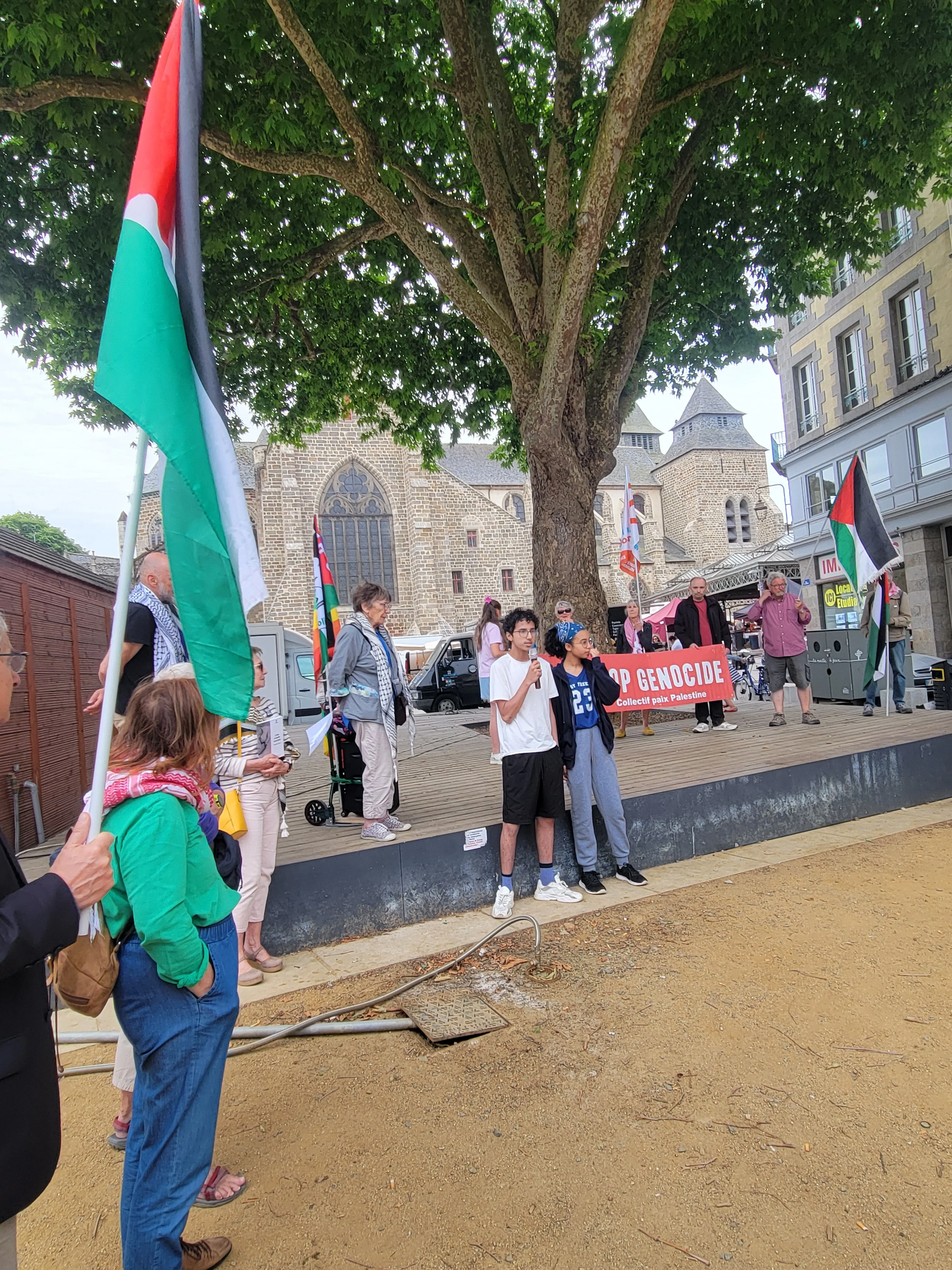 Jeunes d'origine palestinienne par leurs grands-parents/Nakba