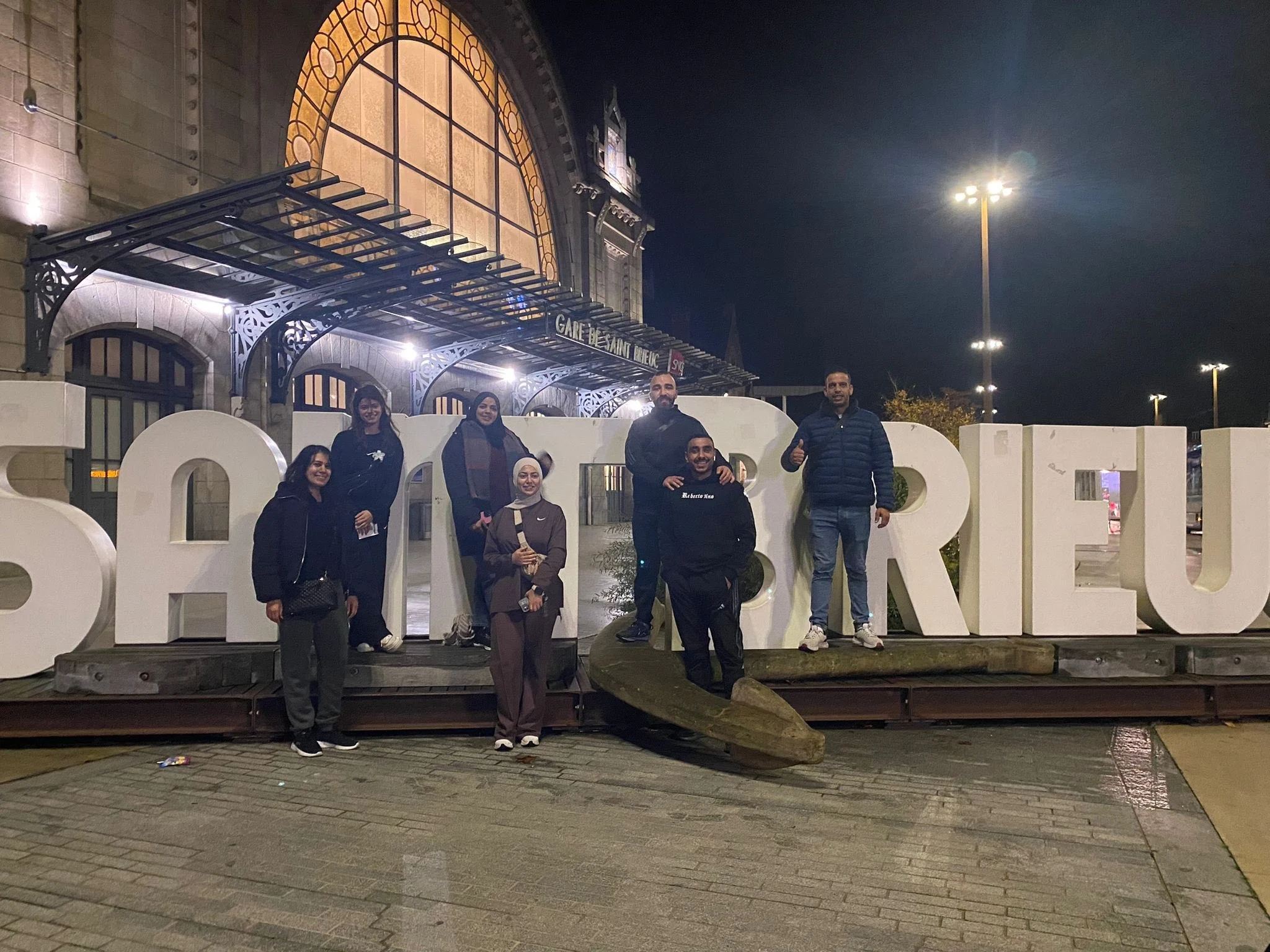 1er nov 2025 - le départ @ville de st brieuc 